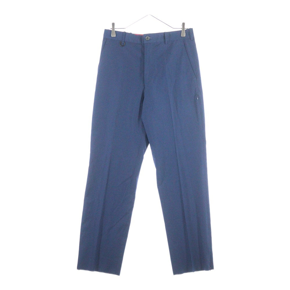 SOPH.(ソフネット) SUPER 100'S WOOL SHIRRING SLIM FIT SLACKS センタープレス スラックス ネイビー SOPH-1017