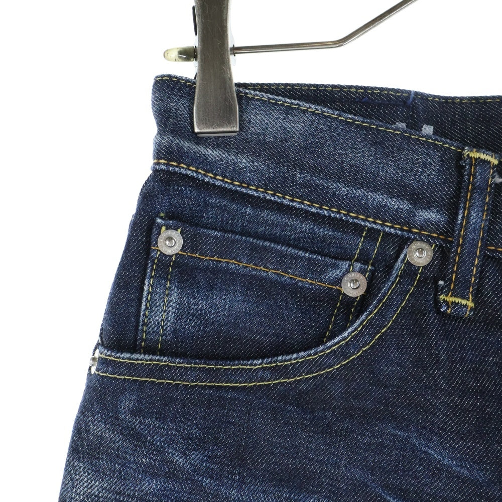VISVIM(ヴィスヴィム) SOCIAL SCULPTURE DENIM 03NW ヴィンテージ加工 リジッド デニムパンツ インディゴ