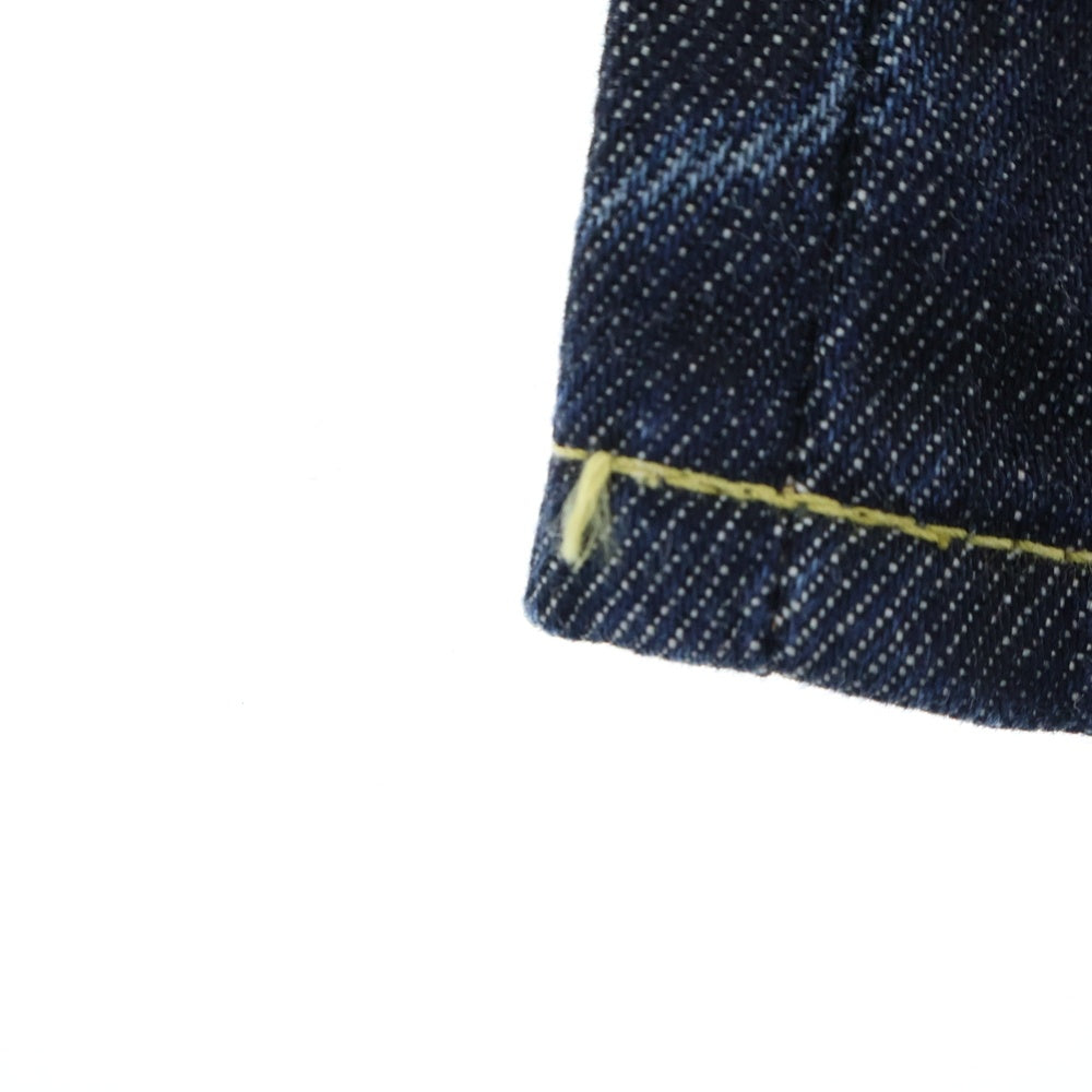 VISVIM(ヴィスヴィム) SOCIAL SCULPTURE DENIM 03NW ヴィンテージ加工 リジッド デニムパンツ インディゴ