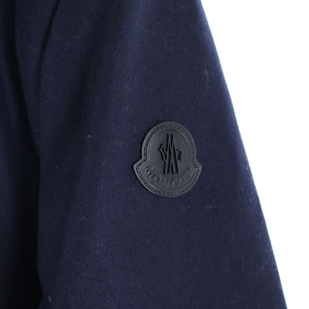 MONCLER(モンクレール) 22AW ウール ダウンコート ネイビー レディース H20911C00013