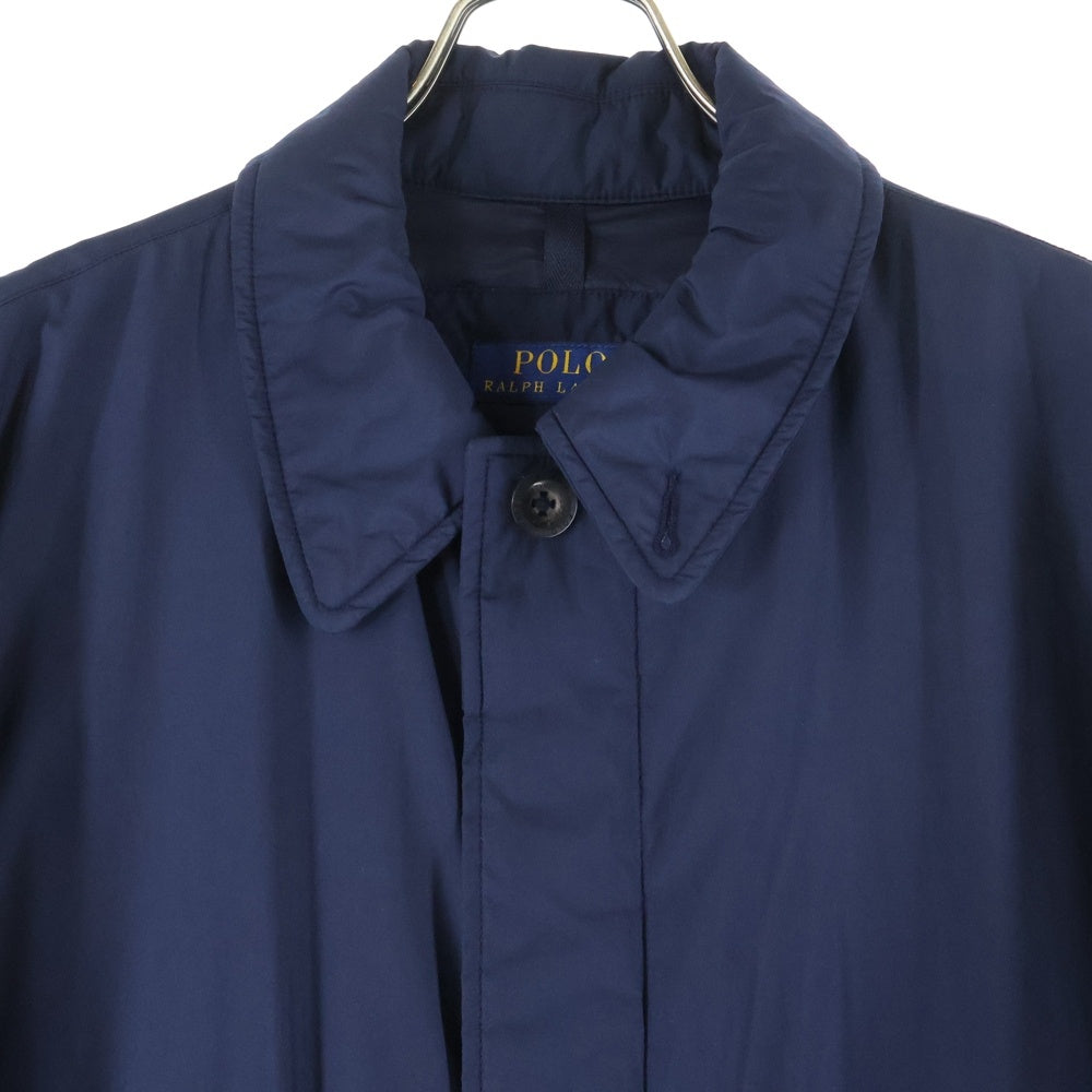 POLO RALPH LAUREN(ポロラルフローレン) ナイロン ステンカラー トレンチコート ネイビー