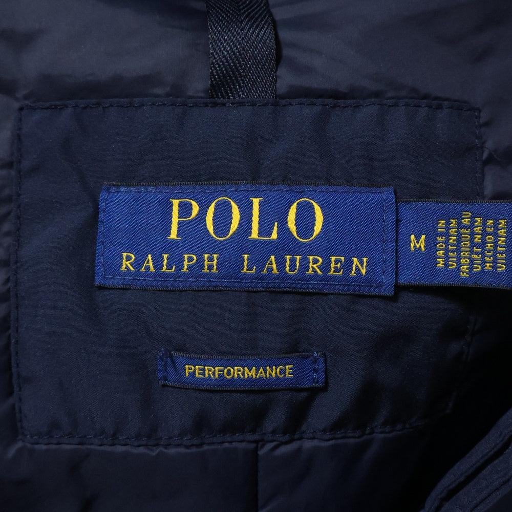 POLO RALPH LAUREN(ポロラルフローレン) ナイロン ステンカラー トレンチコート ネイビー
