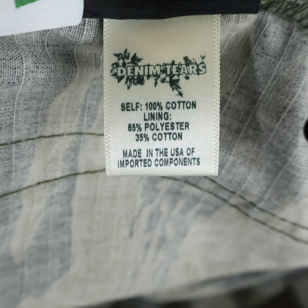 DENIM TEARS(デニムティアーズ) Tiger Camo Camo Cw Short カモフラージュ 迷彩 ハーフパンツ ショーツ カーキ