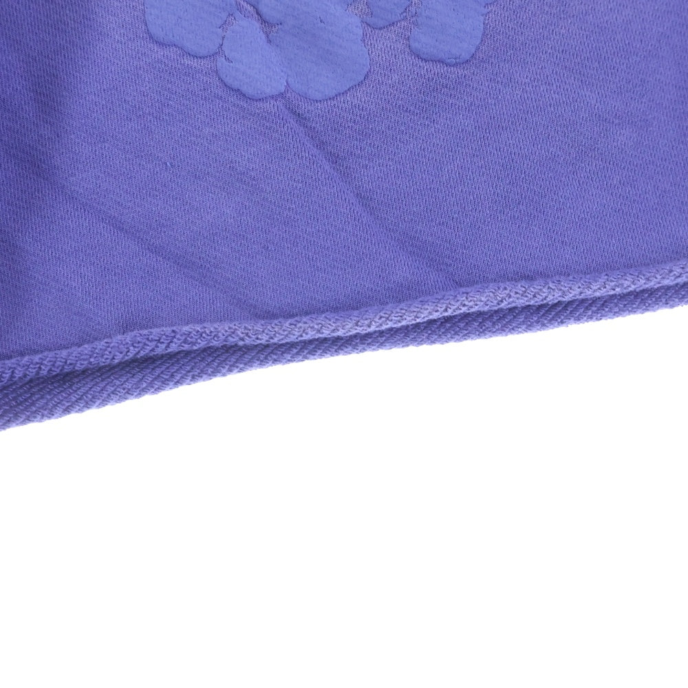 DENIM TEARS(デニムティアーズ) COTTON WREATH HALF SWEATPANTS コットン フラワー スウェットハーフパンツ パープル