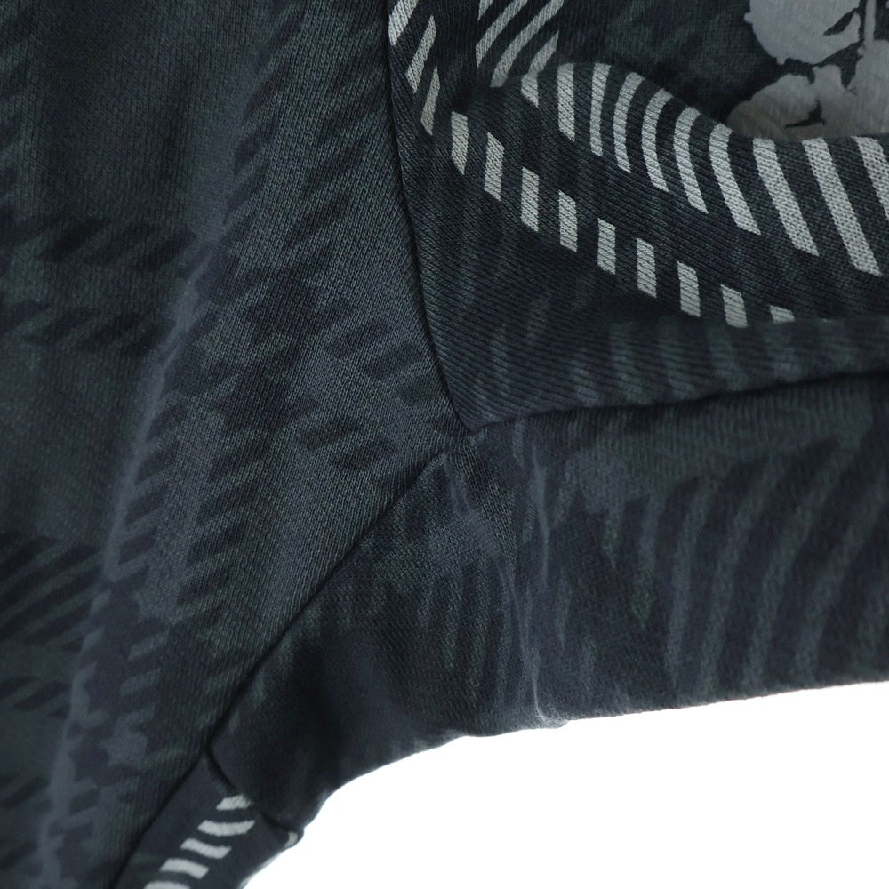 DENIM TEARS(デニムティアーズ) PLAID COTTON WREATH SWEAT PANTS プラッド コットン スウェットパンツ ブラック