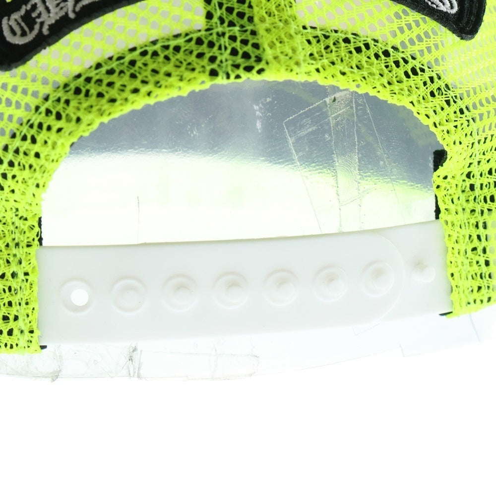 CHROME HEARTS(クロムハーツ) CRS PATCH Trucker Cap クロスパッチ メッシュトラッカー キャップ イエロー