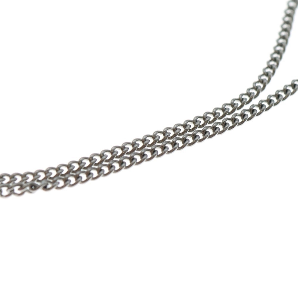 DIESEL(ディーゼル) DOG TAG NECKLACE ドッグタグ ロゴプレート ネックレス シルバー DX111600DJW