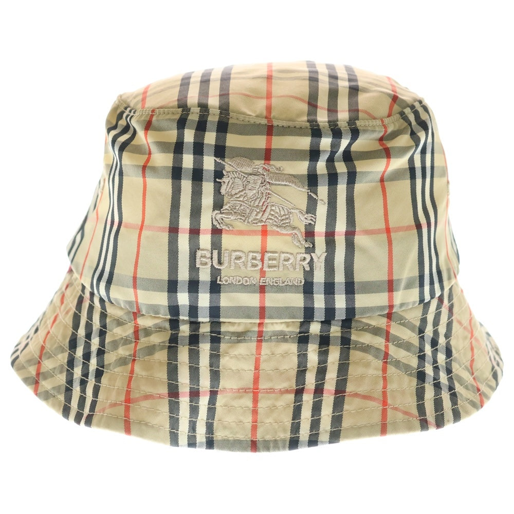 SUPREME(シュプリーム) 22SS×Burberry Crusher バーバリー クラッシャー バケットハット 帽子 ベージュ レディース