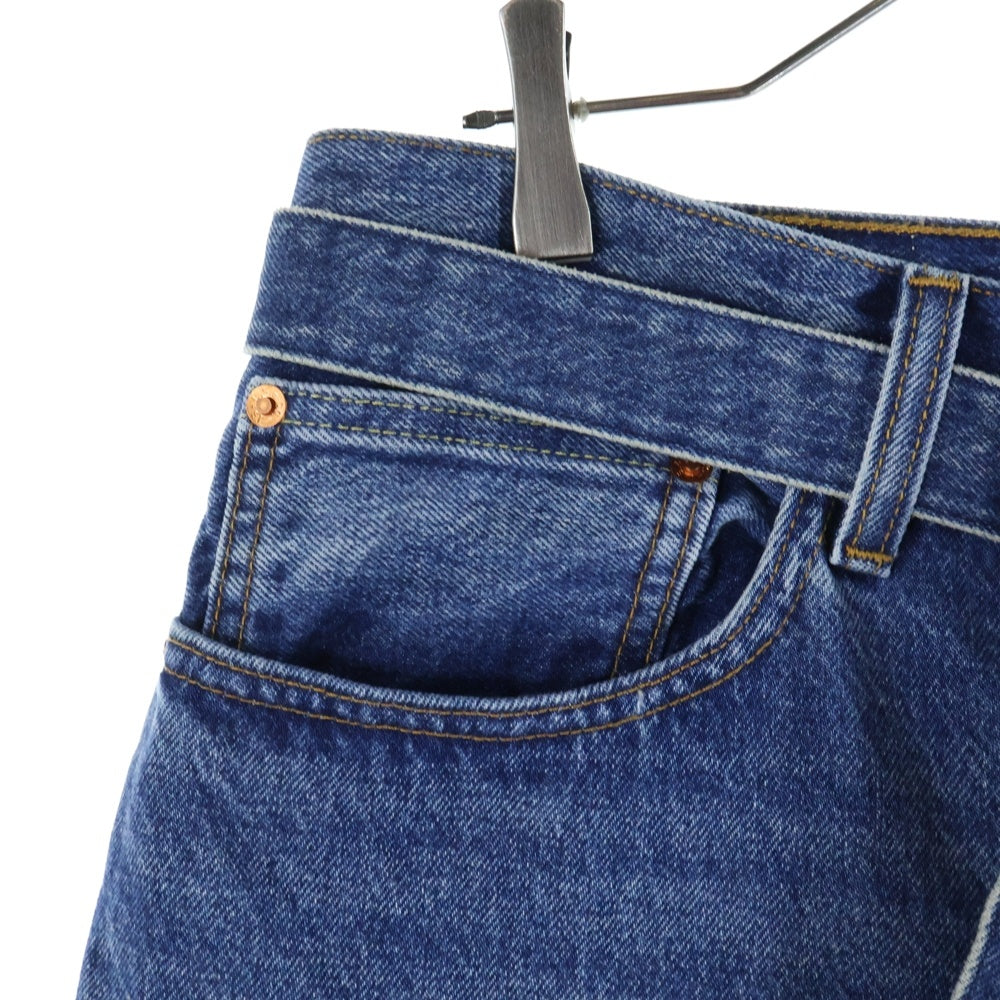 Sacai(サカイ) 25SS×Levi's Denim Pants リーバイス バギーワイド デニムパンツ インディゴ 25-0962S