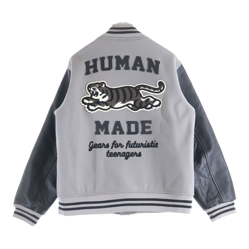 HUMAN MADE(ヒューマンメイド) 22AW VARSITY JACKET バーシティジャケット グレー