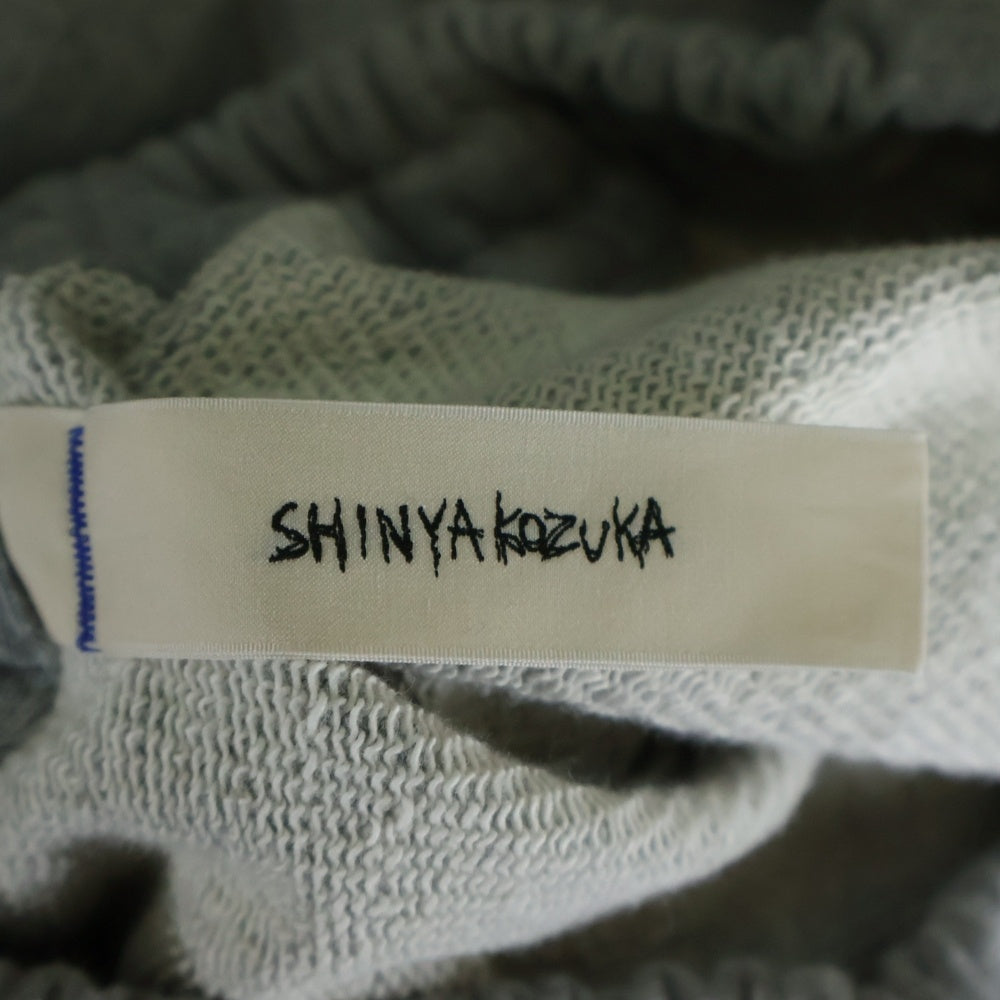 SHINYA KOZUKA(シンヤコズカ) 25SS ORDINARY HOME DELIVERYMAN ロゴ刺繍 スウェットパンツ グレー 2501SK60