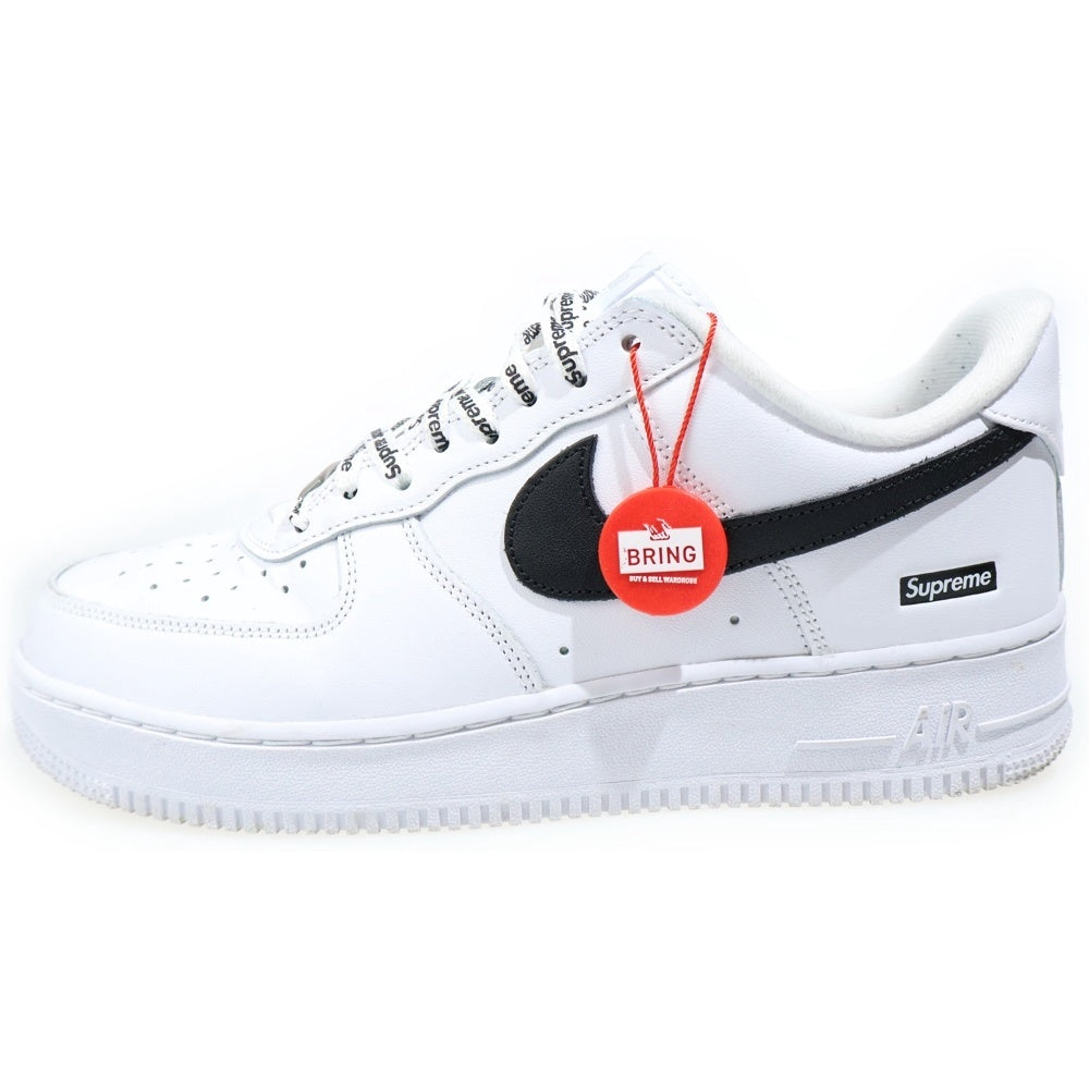 NIKE(ナイキ) ×SUPREME AIR FORCE 1 LOW CU9225-102 エア フォース 1 ローカットスニーカー ホワイト/ブラック US9/27cm