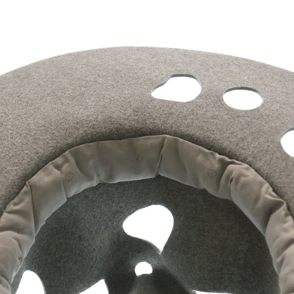 LOUIS VUITTON(ルイヴィトン) 19AW シャポーチーズ グレー ロングブリムハット MP2476 AP0139