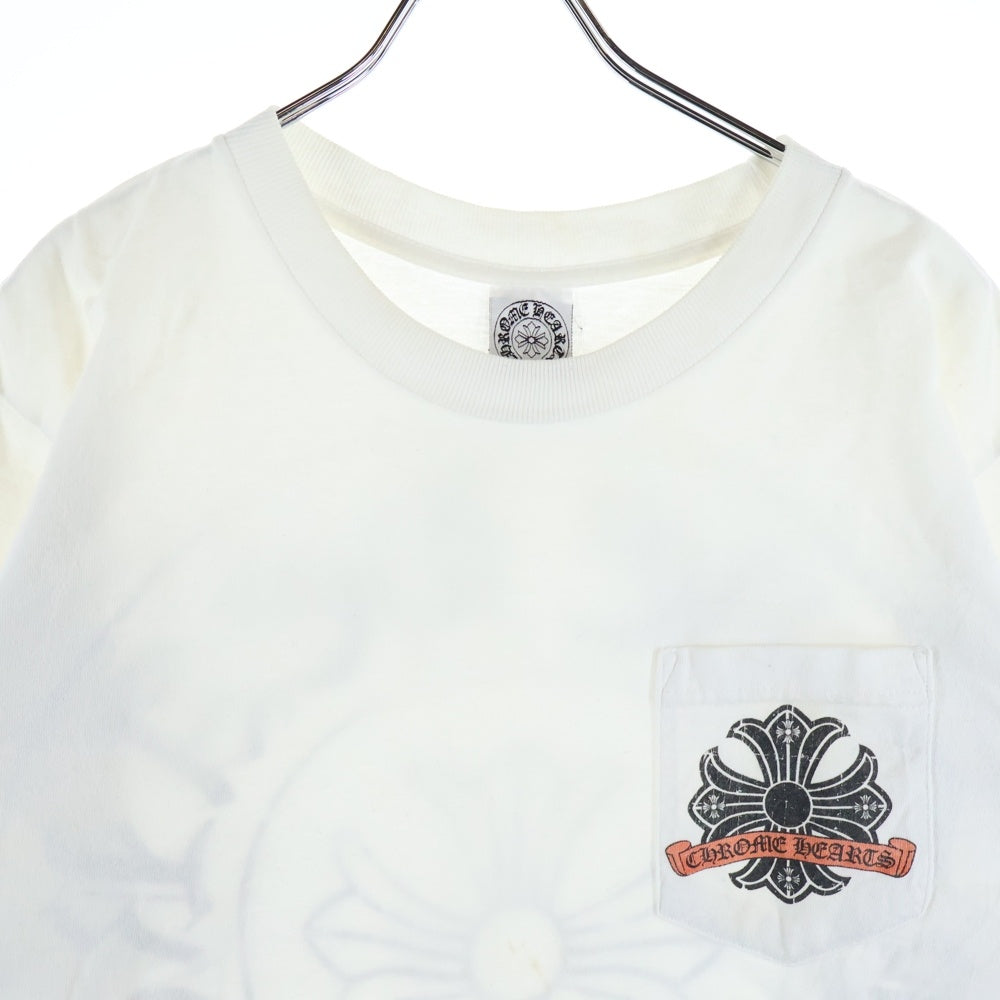 CHROME HEARTS(クロムハーツ) OLD CH PLS ホースシュー 半袖Tシャツ カットソー ホワイト