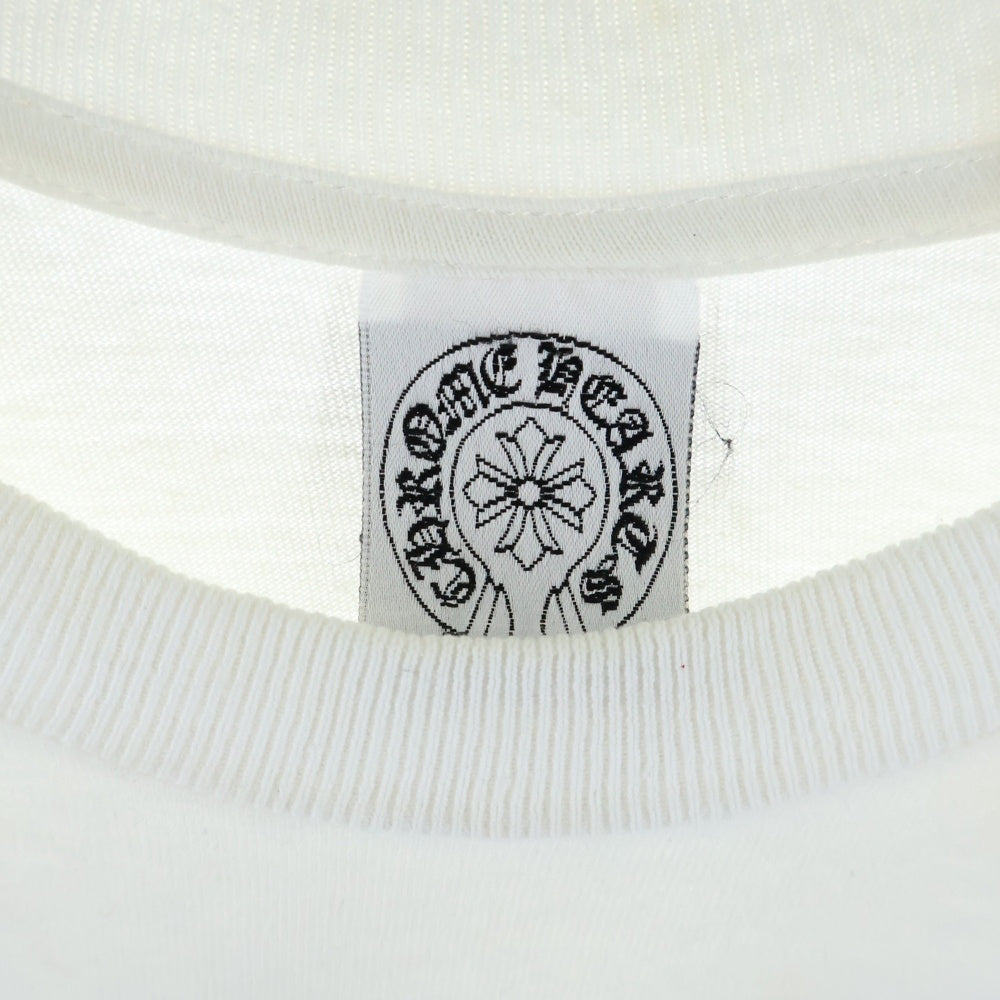 CHROME HEARTS(クロムハーツ) OLD CH PLS ホースシュー 半袖Tシャツ カットソー ホワイト