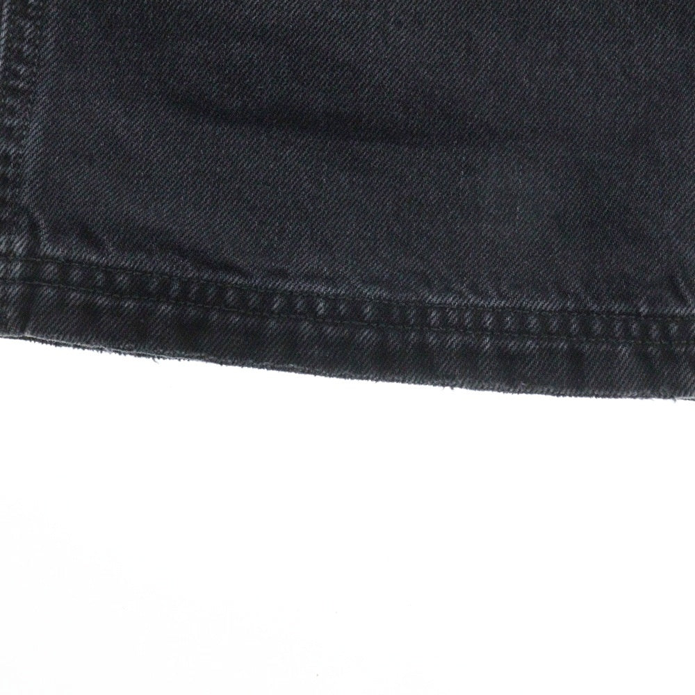 AMIRI(アミリ) 25SS DEBOSSED MA QUAD CARPENTER エンボスロゴ ダブルニー カーペンターパンツ ブラック SRAMDNGH1055ASMRBC00