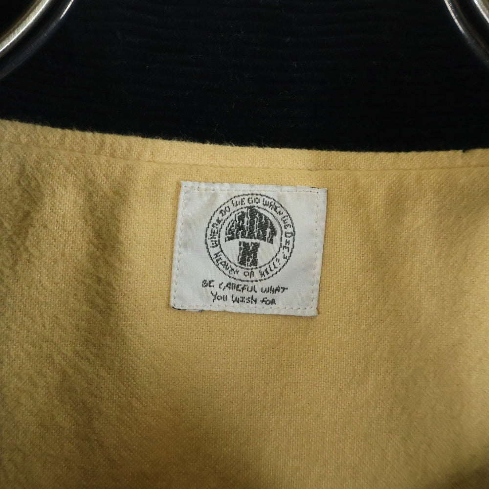 SAINT MICHAEL(セントマイケル) 21AW CORDUROY JACKET コーデュロイジャケット スタジャン ブラック SM-A21-0000-041