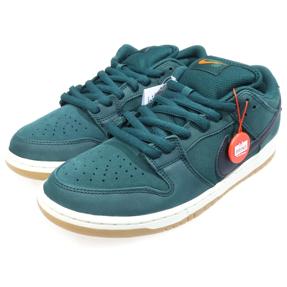 NIKE(ナイキ) SB Dunk Low Pro Deep Fir SB ダンク ロー プロ ディープファーローカットスニーカー US10/28.0cm FJ1674-300 グリーン