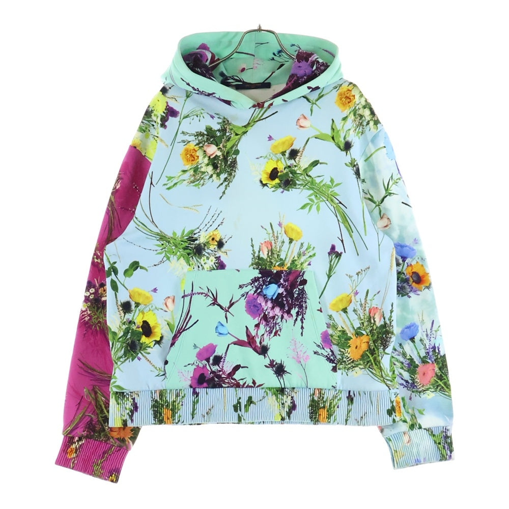 LOUIS VUITTON(ルイヴィトン) 20SS フラワープリント スウェット プルオーバーパーカー フーディー マルチカラー RM201 RLE HIY94W