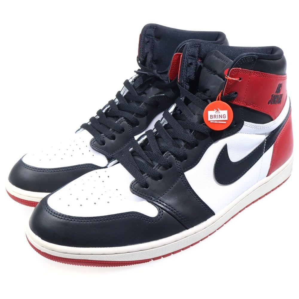 NIKE(ナイキ) AIR JORDAN 1 RETRO HIGH OG BLACK TOE REIMAGINED DZ5485-106 エアジョーダン1 レトロ OG ブラックトゥリイマジンド ハイカットスニーカー US15/33.0cm