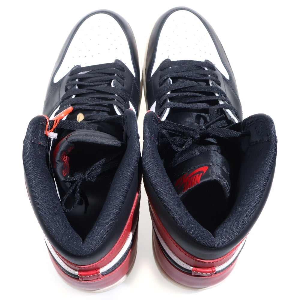 NIKE(ナイキ) AIR JORDAN 1 RETRO HIGH OG BLACK TOE REIMAGINED DZ5485-106 エアジョーダン1 レトロ OG ブラックトゥリイマジンド ハイカットスニーカー US15/33.0cm