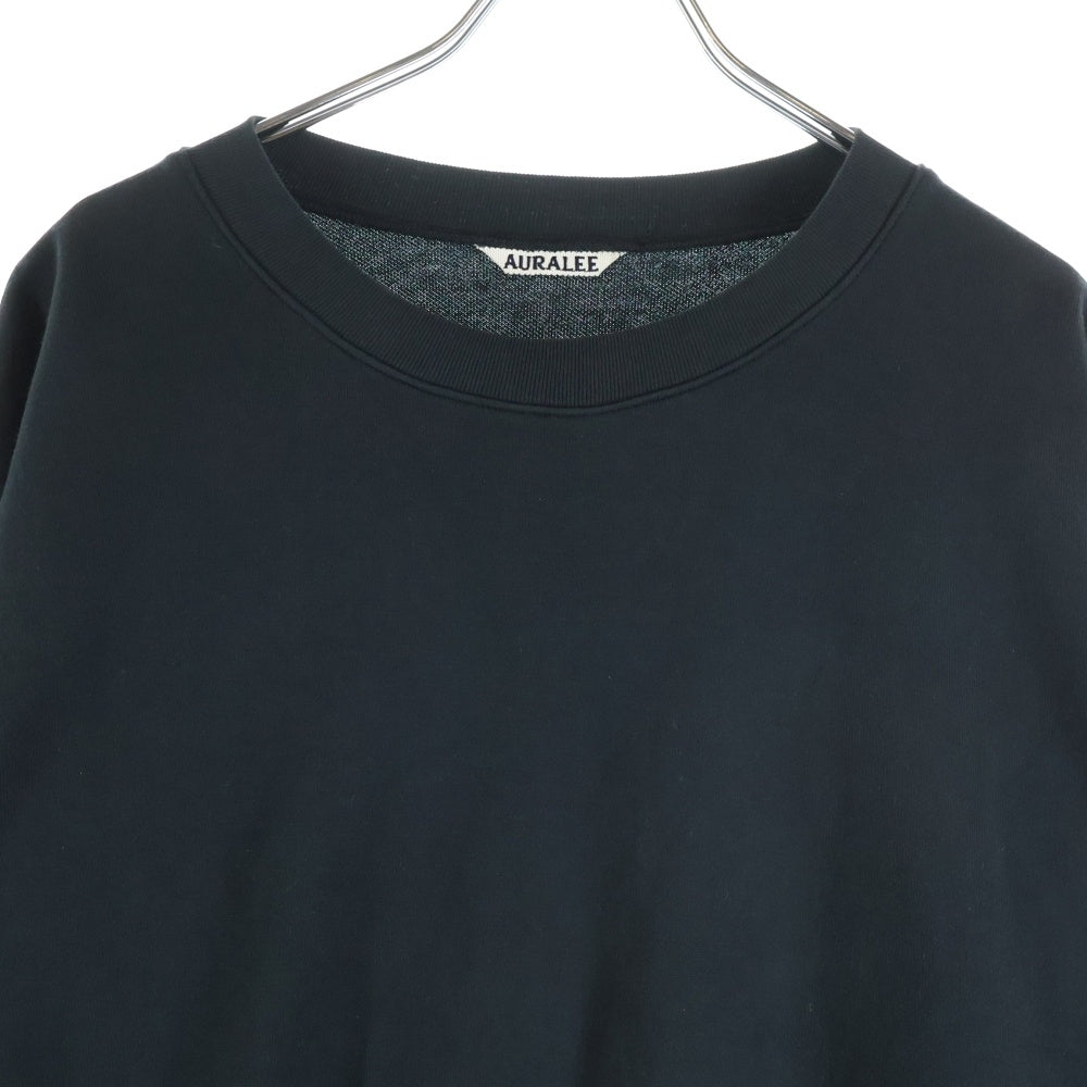 AURALEE(オーラリー) SUPER HIGH GAUGE SWEAT A25AP02CU クルーネック スウェットトレーナー ブラック