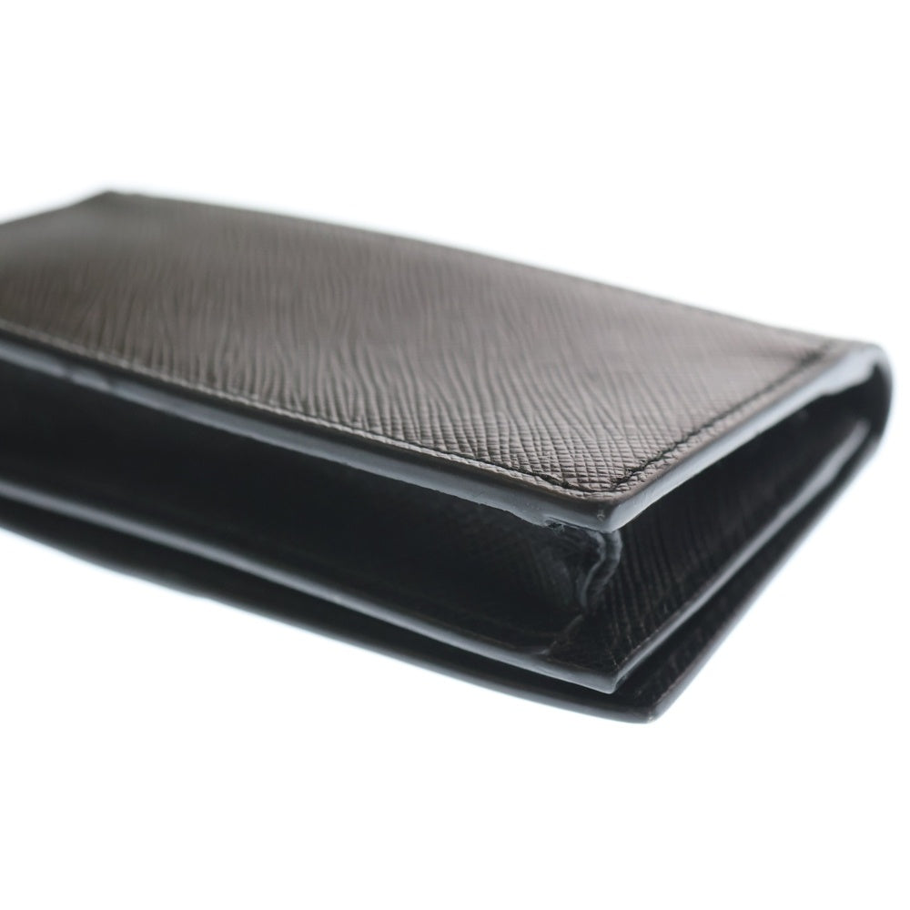 PRADA(プラダ) カードケース 名刺入れ サフィアーノ ブラック 2MC122 レディース