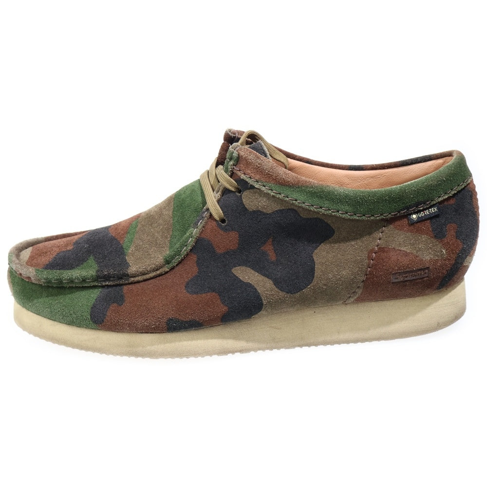 SUPREME(シュプリーム) 19AW × Clarks GORE-TEX Wallabee クラークス ゴアテックス ワラビー ローカットスニーカー カーキ