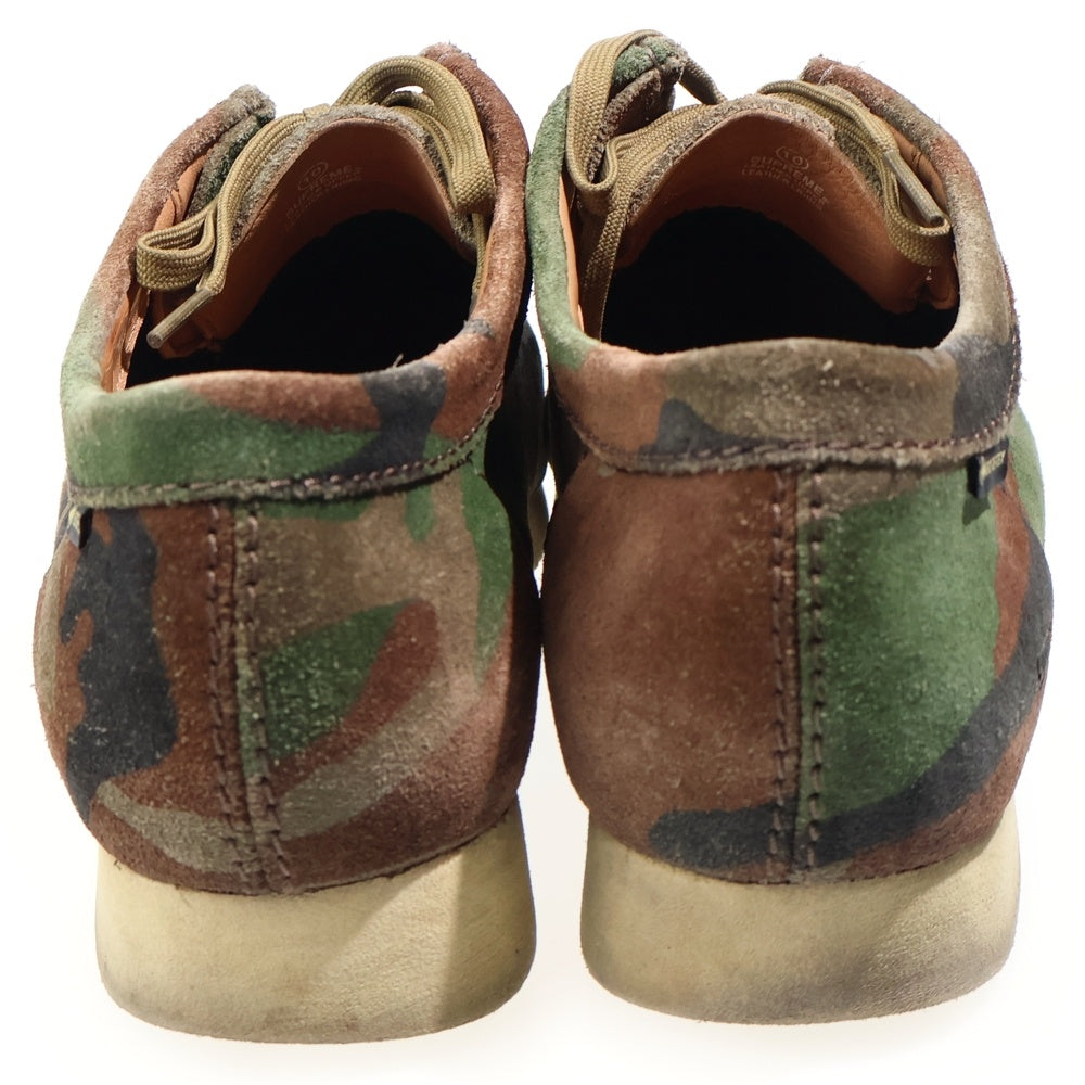 SUPREME(シュプリーム) 19AW × Clarks GORE-TEX Wallabee クラークス ゴアテックス ワラビー ローカットスニーカー カーキ