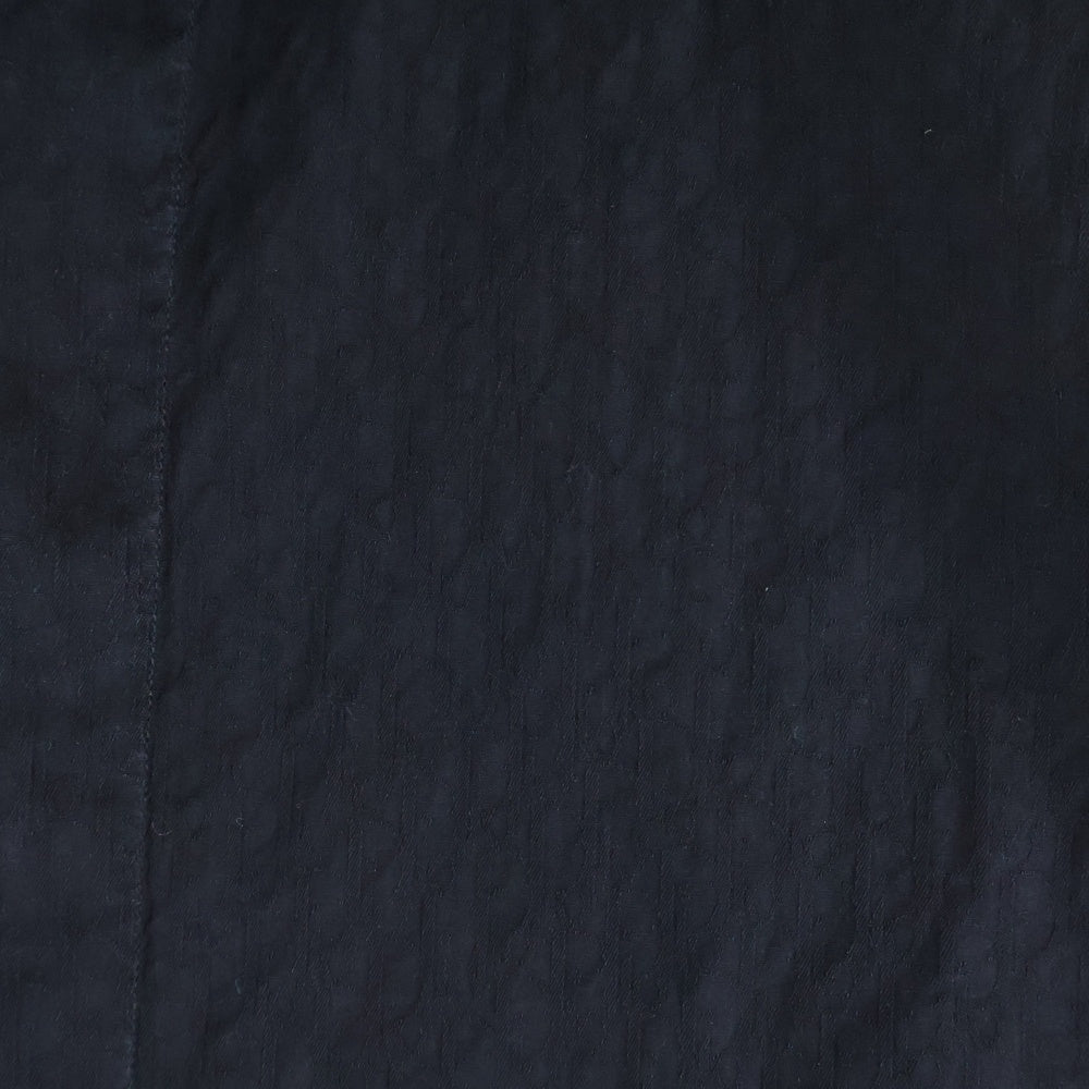 DIOR(ディオール) オブリーク総柄 コットン 長袖シャツ ブラック 013C502A4743 レディース