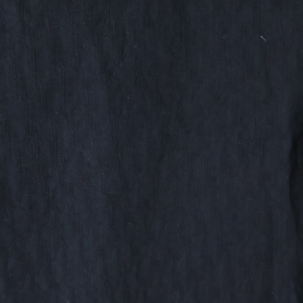 DIOR(ディオール) オブリーク総柄 コットン 長袖シャツ ブラック 013C502A4743 レディース