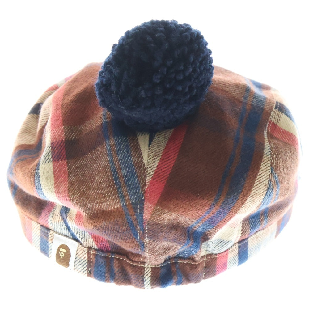 A BATHING APE(アベイシングエイプ) コットン キャスケット 帽子 マルチカラー レディース 001CP0802501X