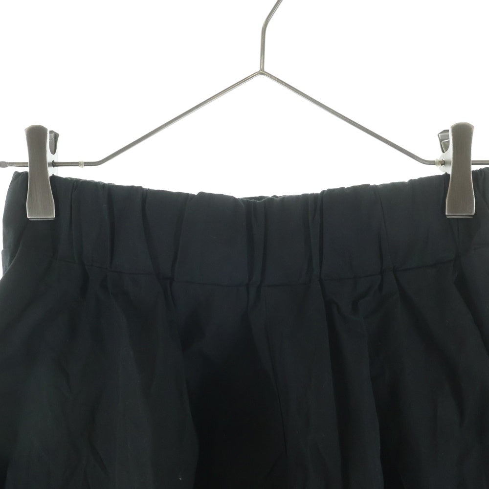 A BATHING APE(アベイシングエイプ) プリーツ ミニスカート ブラック レディース 001SPA302502X