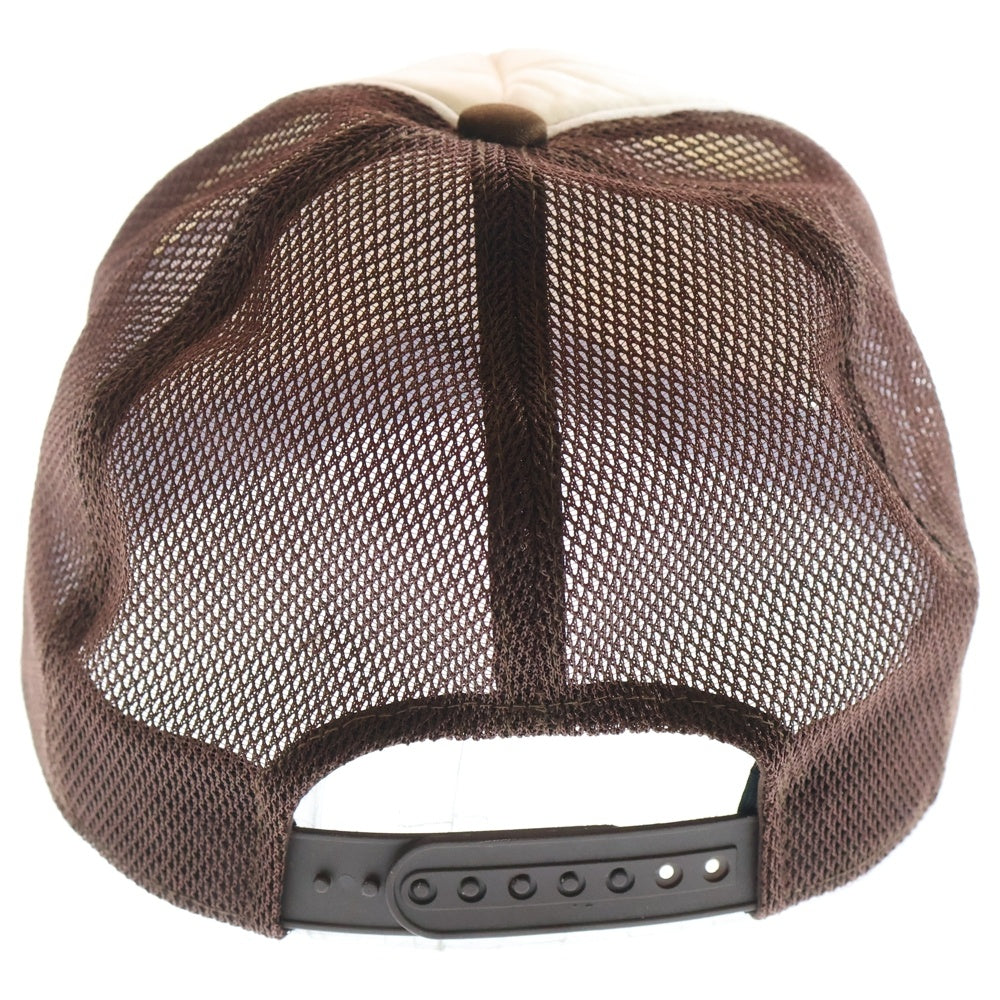 A BATHING APE(アベイシングエイプ) メッシュキャップ ブラウン/ホワイト