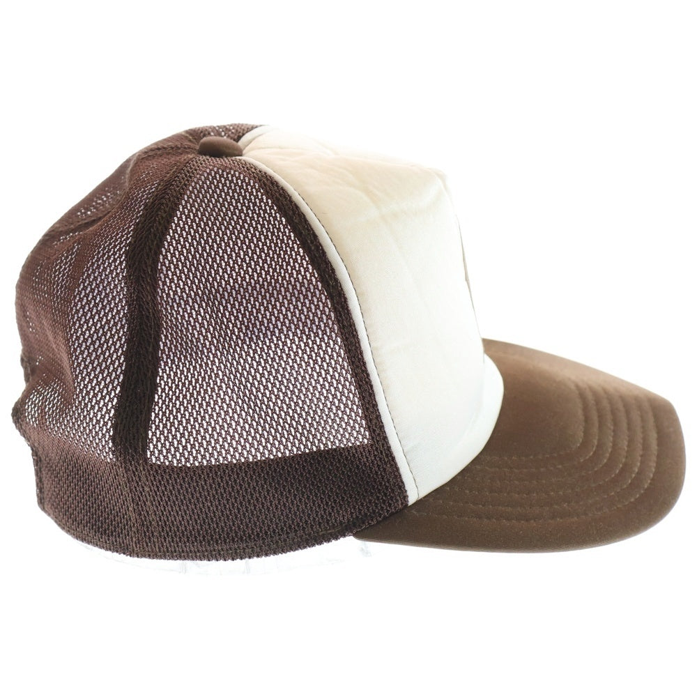 A BATHING APE(アベイシングエイプ) メッシュキャップ ブラウン/ホワイト