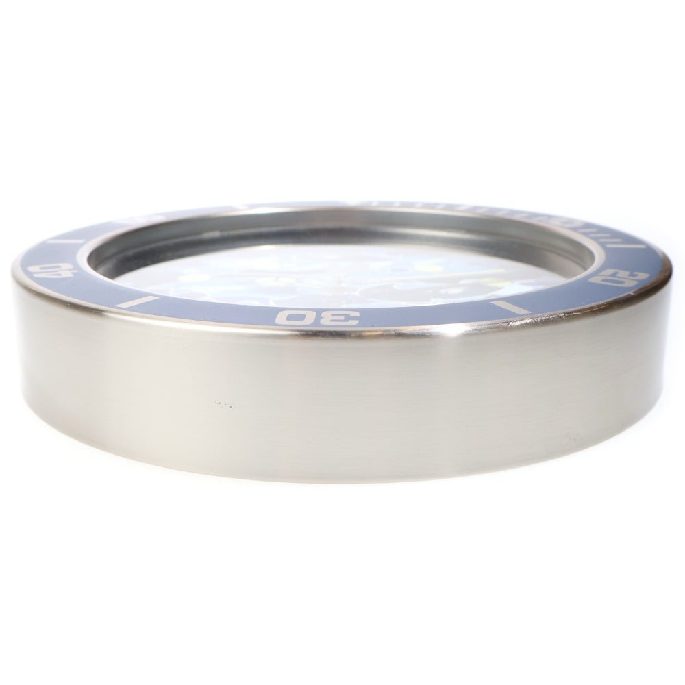 A BATHING APE(アベイシングエイプ) ABC CAMO BAPEX WALL CLOCK カモ柄 壁掛け時計 ブルー