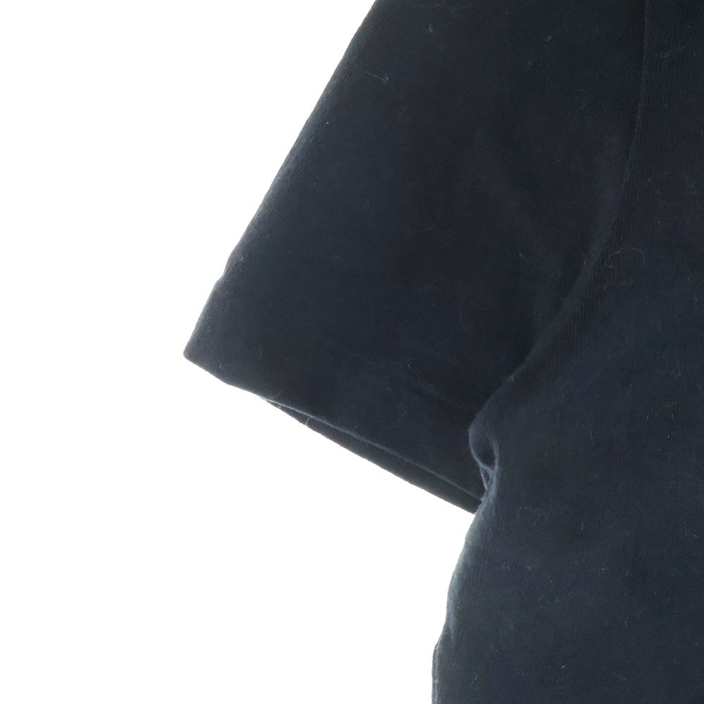 A BATHING APE(アベイシングエイプ) 両面プリント 半袖Tシャツ カットソー ブラック レディース