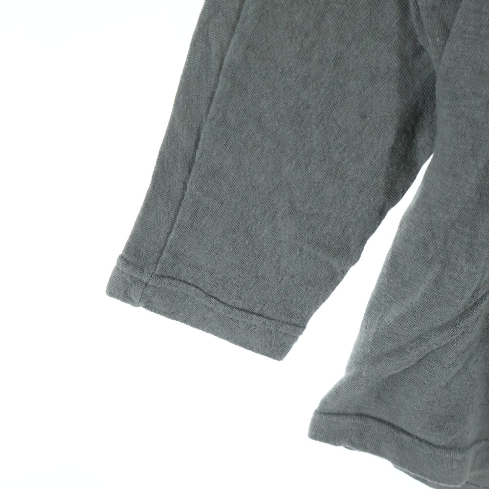 A BATHING APE(アベイシングエイプ) フロントプリント 七分丈 Tシャツ カットソー グレー レディース 1860-211-502