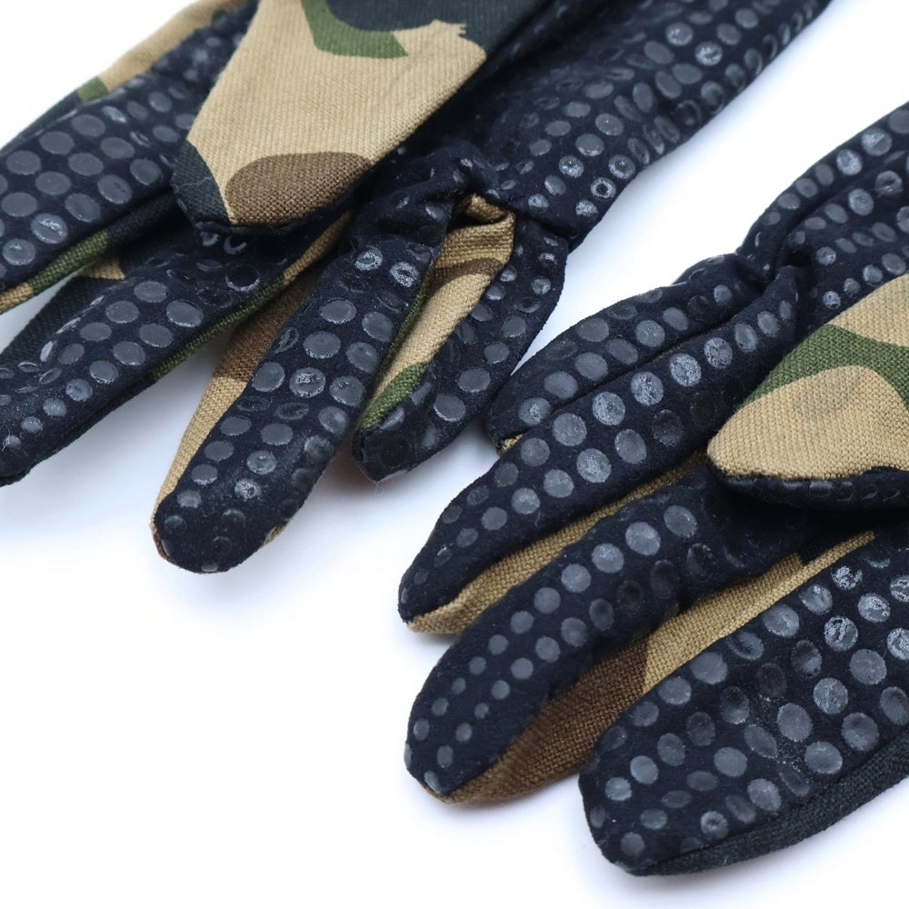 A BATHING APE(アベイシングエイプ) コットン カモ柄 手袋 カーキ