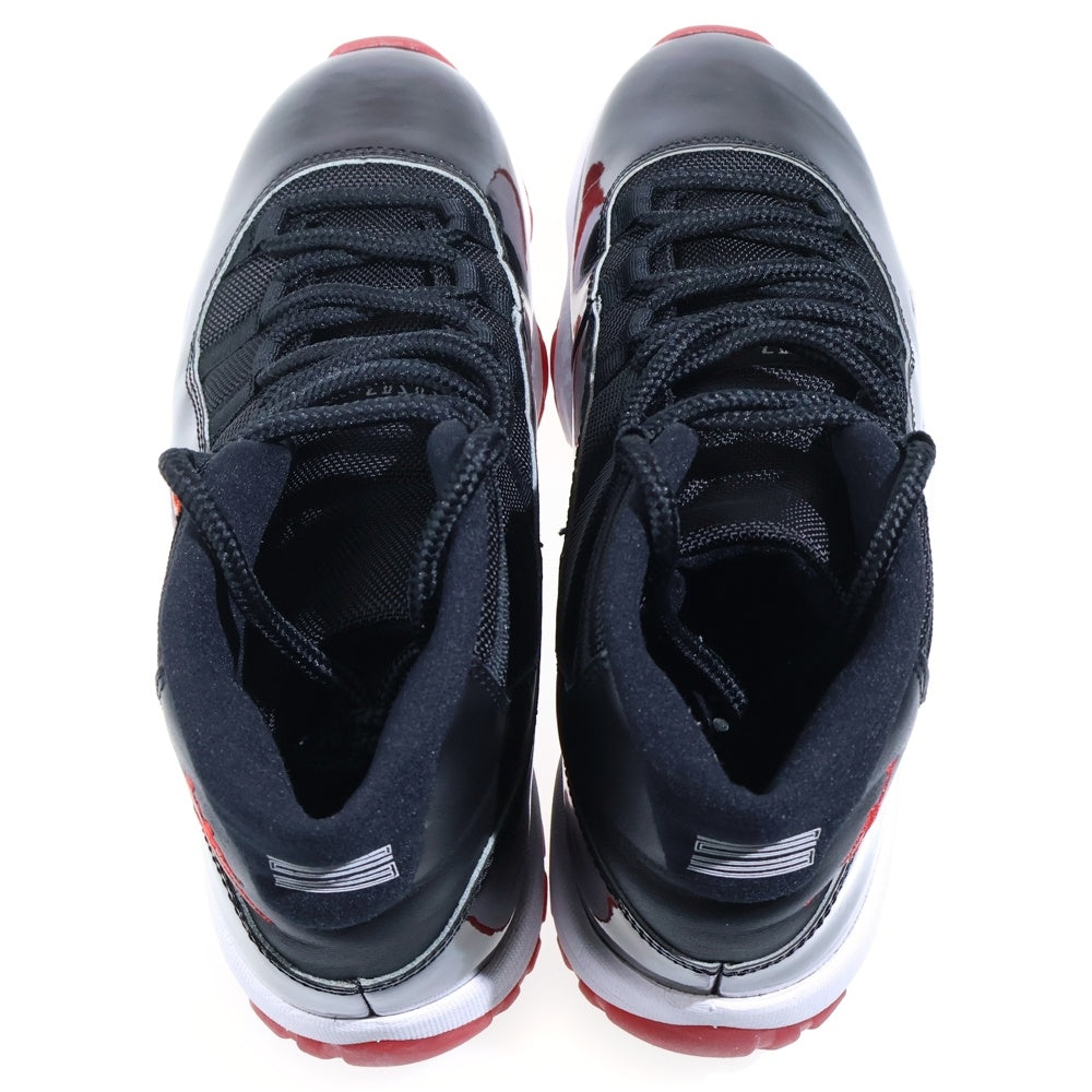 NIKE(ナイキ) AIR JORDAN 11 RETRO BRED 378037-061 エアジョーダン11