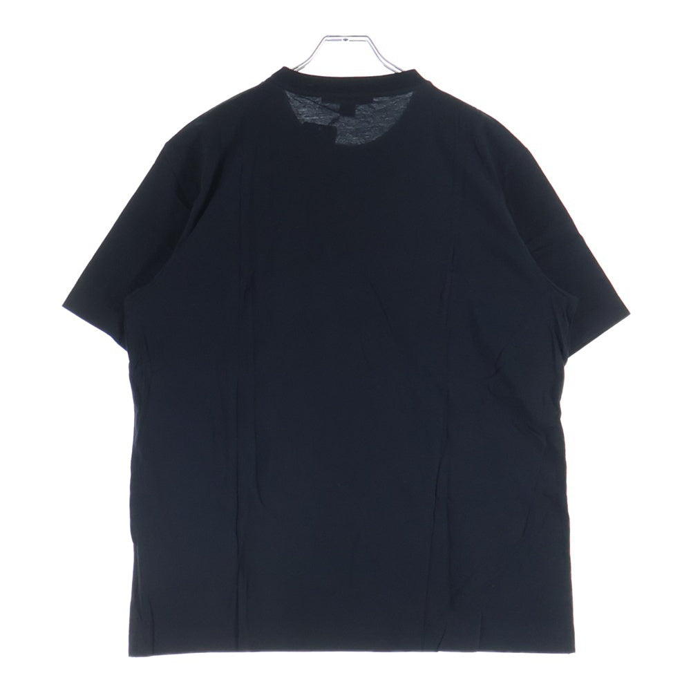 Y-3(ワイスリー) M STKD SS TEE フロントプリント クルーネック 半袖Tシャツ カットソー ブラック DP0477