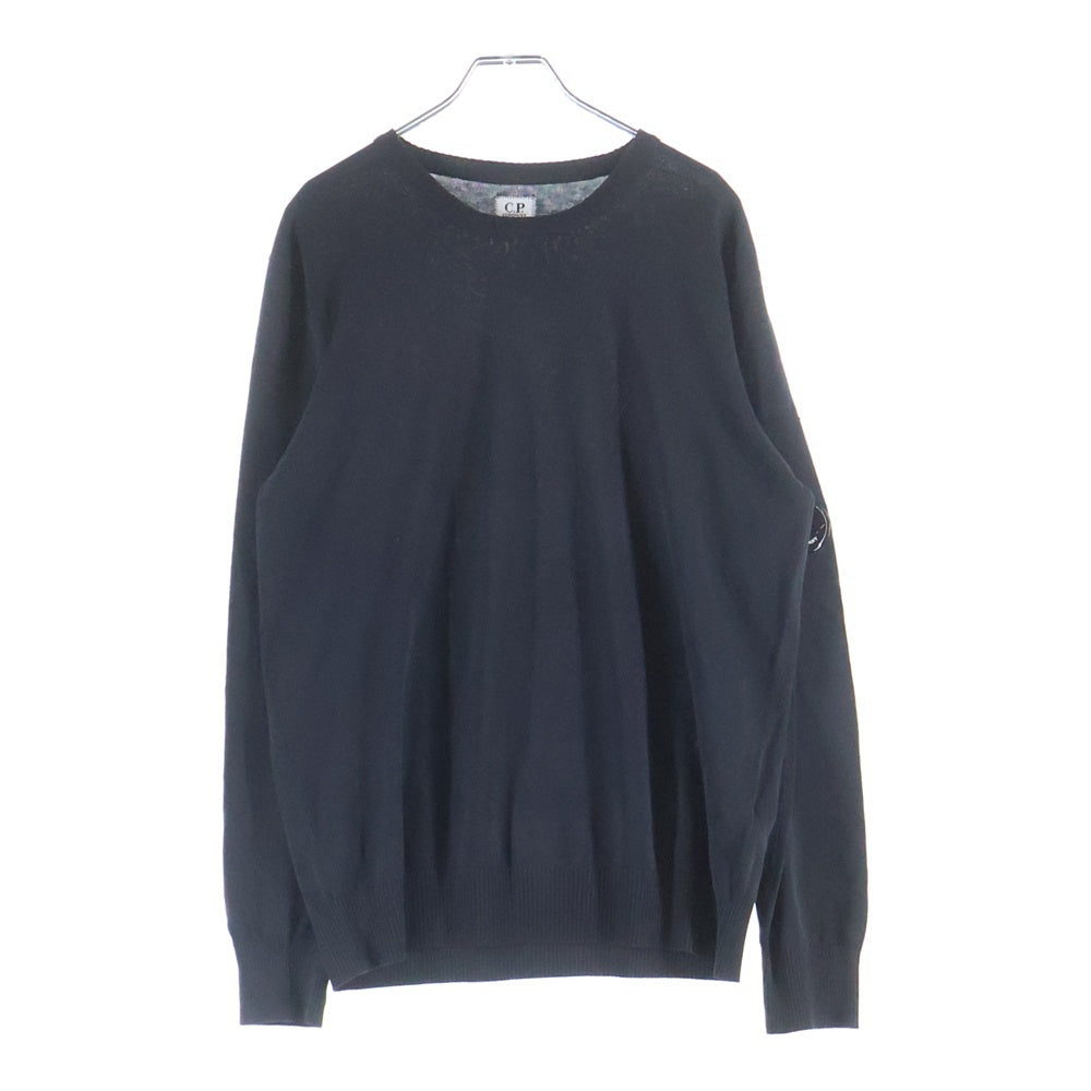 C.P. Company(シーピーカンパニー) 袖ゴーグル コットン ライトセーター チャコールグレー 18CMKN086A 006323O