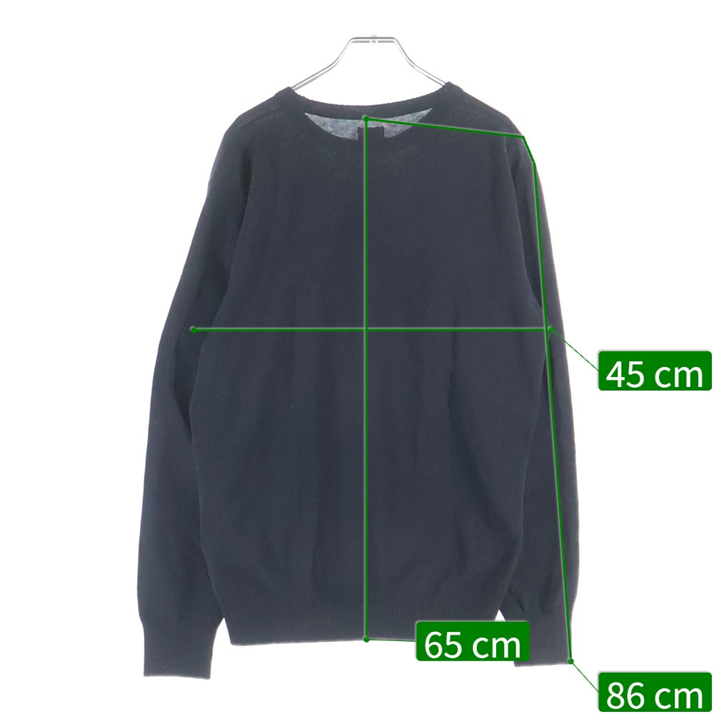 C.P. Company(シーピーカンパニー) 袖ゴーグル コットン ライトセーター チャコールグレー 18CMKN086A 006323O