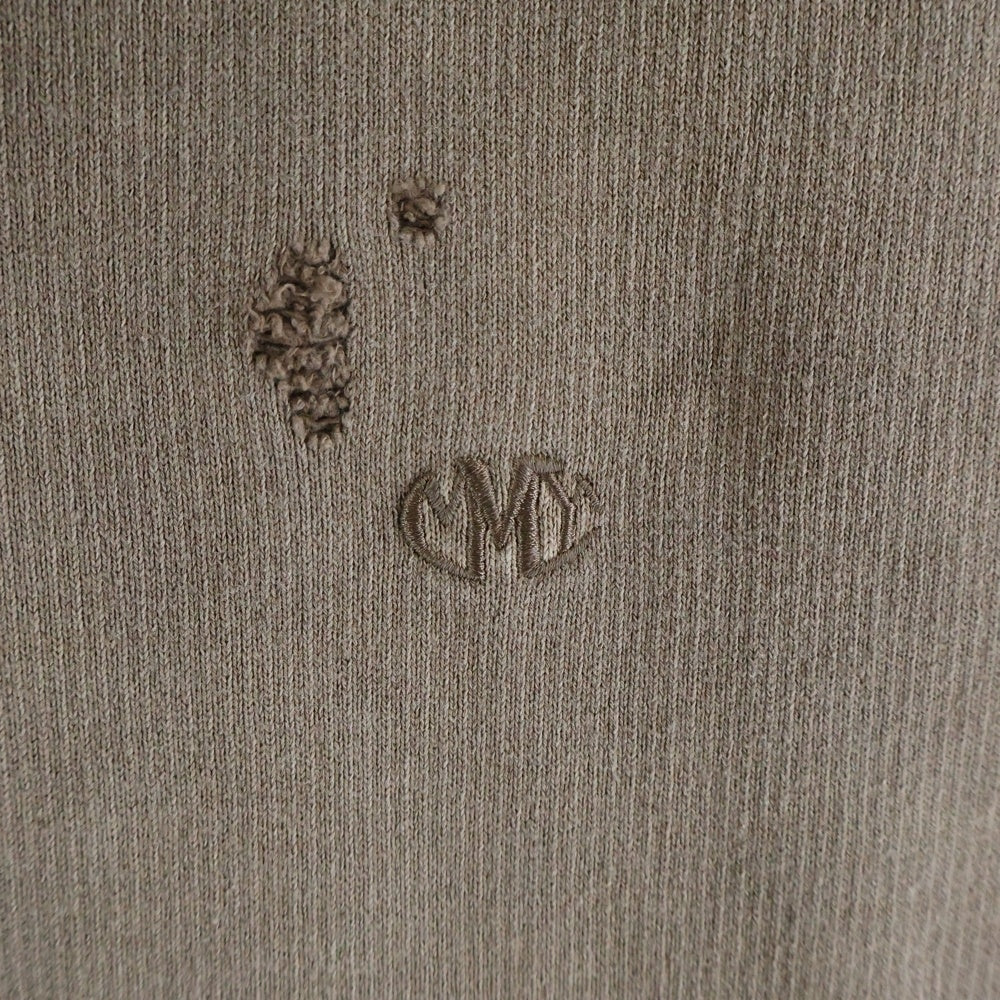 MAISON MIHARAYASUHIRO(メゾンミハラヤスヒロ) 24AW SUN FADED PARKA サンフェード パーカー ダメージ加工 ブラウン A13PK541