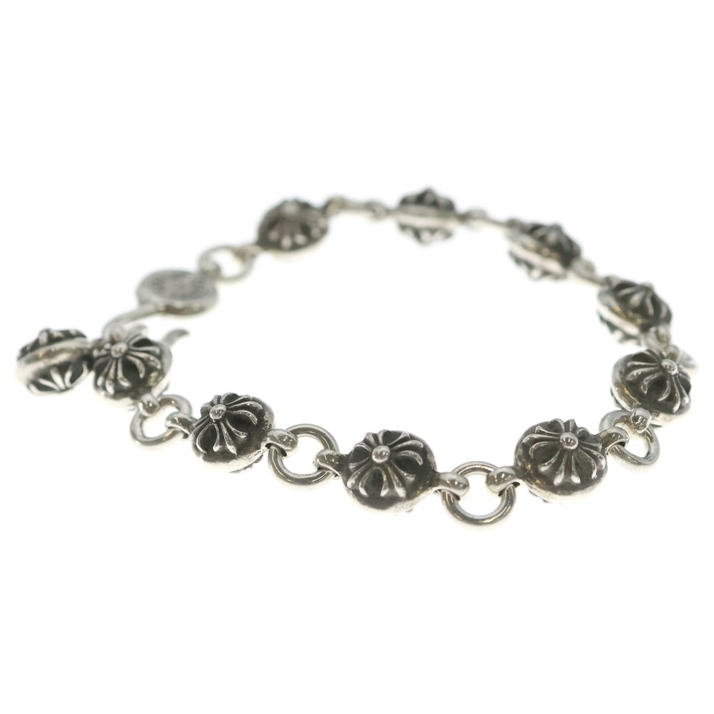 CHROME HEARTS(クロムハーツ) NO2 BALL #2クロスボールブレスレット シルバー BCA176