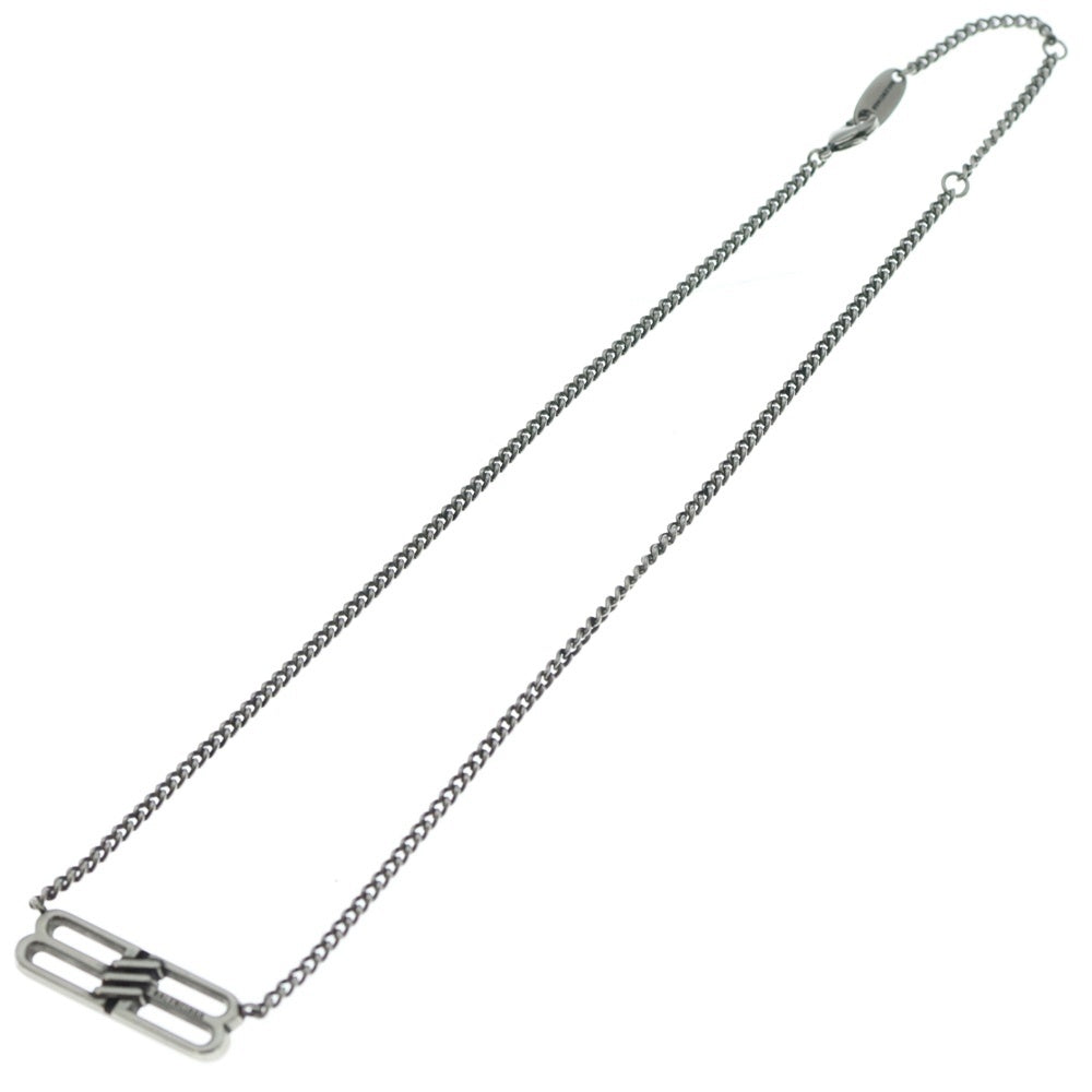 BALENCIAGA(バレンシアガ) BB ICON BBロゴ ネックレス アンティーク