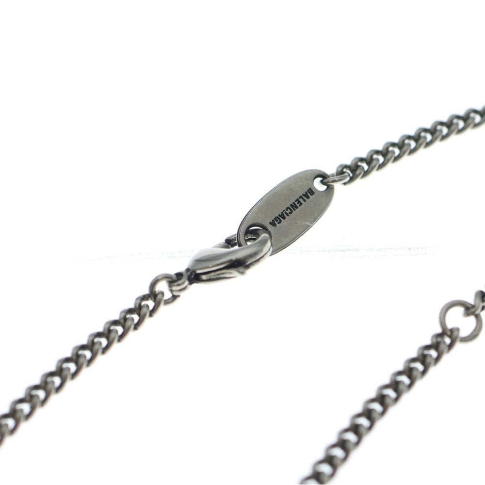 BALENCIAGA(バレンシアガ) BB ICON BBロゴ ネックレス アンティーク