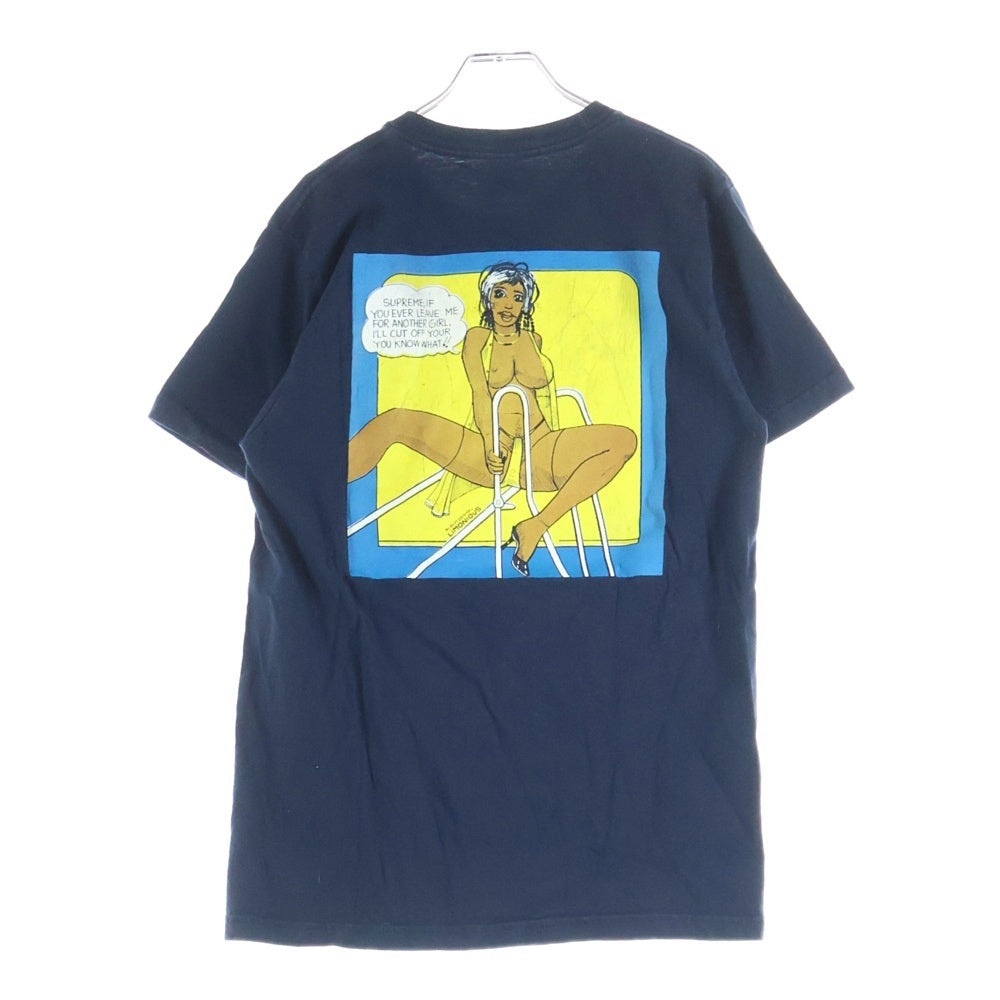 SUPREME(シュプリーム) 17SS Wilfred Limonius Undercover Lover Tee リモニウス アンダーカバー ラバーTシャツ ネイビー