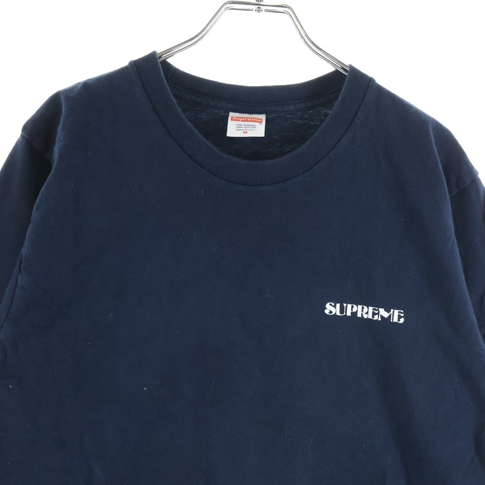 SUPREME(シュプリーム) 17SS Wilfred Limonius Undercover Lover Tee リモニウス アンダーカバー ラバーTシャツ ネイビー