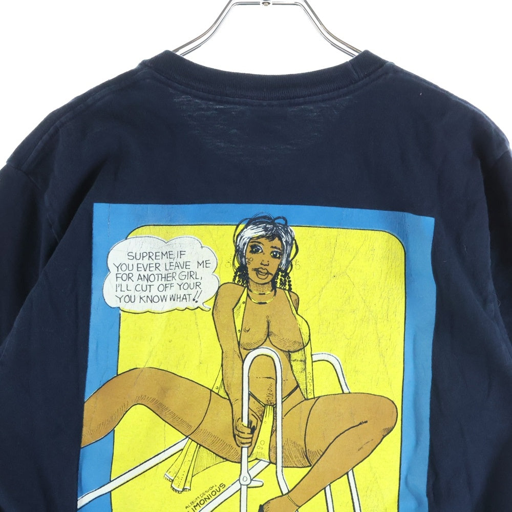 SUPREME(シュプリーム) 17SS Wilfred Limonius Undercover Lover Tee リモニウス アンダーカバー ラバーTシャツ ネイビー